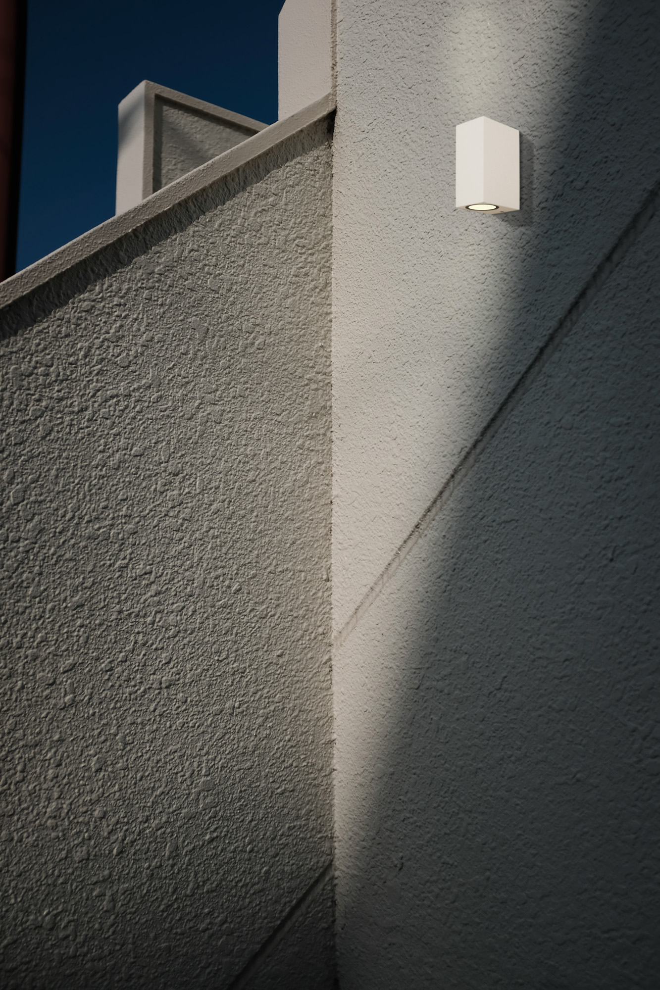 Kandanchu Sand White Exterior Lights Mantra Fusion Directional Wall Lights